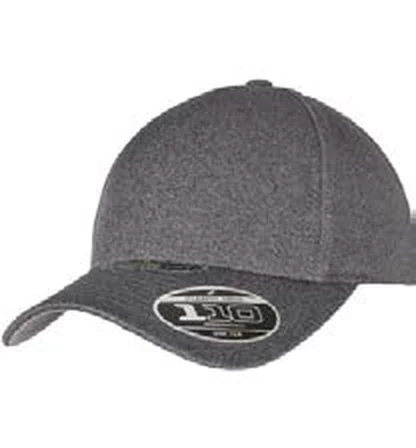 Gorra de algodón de 5 paneles Flexfit 110 Melange Unipanel personalizada con logo