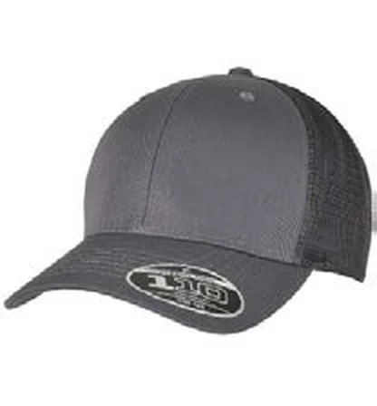 Gorra trucker con rejilla Flexfit 110 Flexfit Melange Trucker personalizada con logo