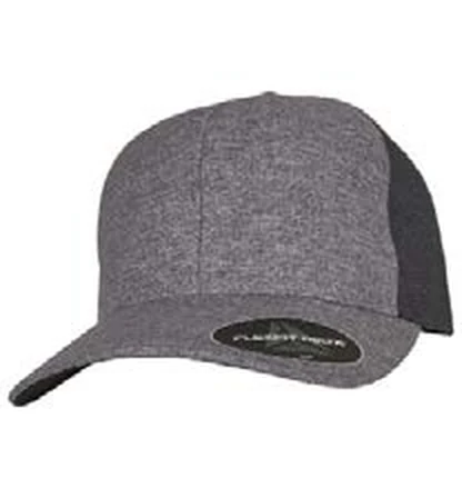 Gorra trucker con rejilla Flexfit Flexfit Delta® Carbon Cap – 2 Tone personalizada con logo