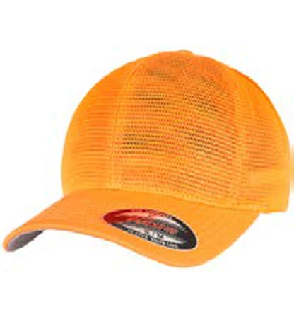 Gorra de poliéster de 6 paneles Flexfit Flexfit 360 Omnimesh Cap personalizada con logo