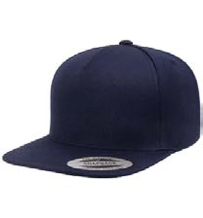 Gorra de algodón de 5 paneles Flexfit Premium 5 Panel Snapback personalizada con logo