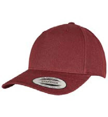 Gorra snapback Flexfit 5-Panel Premium Curved Visor Snapback Cap personalizada con logo
