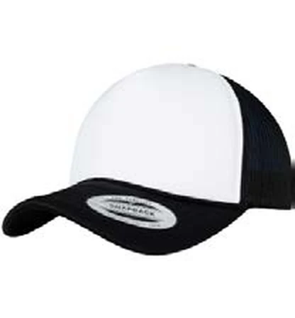 Gorra trucker con rejilla Flexfit Foam Trucker Cap Curved Visor personalizada con logo