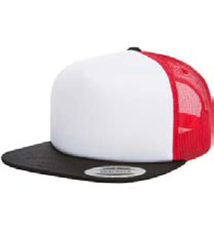 Gorra trucker con rejilla Flexfit Foam Trucker with White Front personalizada con logo