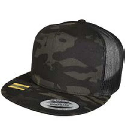 Gorra trucker con rejilla Flexfit Multicam Trucker Cap personalizada con logo