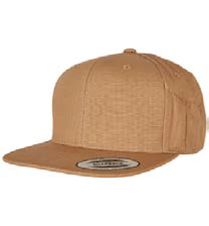 Gorra de algodón de 6 paneles Flexfit Pencil Holder Snapback Cap personalizada con logo