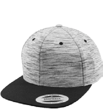 Gorra snapback Flexfit Stripes Melange Crown Snapback personalizada con logo