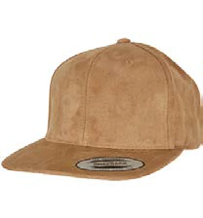 Gorra snapback Flexfit Suede Leather Snapback personalizada con logo