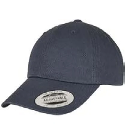 Gorra de algodón de 6 paneles Flexfit Ecowash Dad Cap personalizada con logo