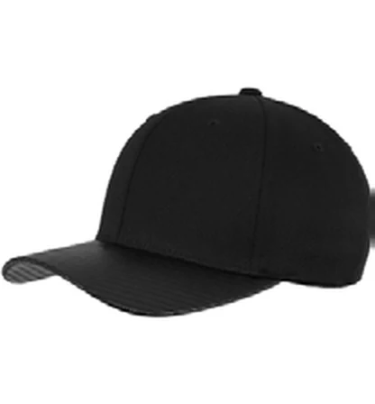 Gorra de poliéster de 6 paneles Flexfit Carbon Flexfit Cap personalizada con logo