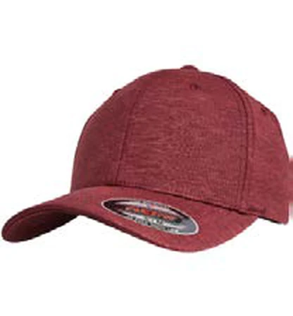 Gorra de algodón de 6 paneles Flexfit Flexfit Natural Melange personalizada con logo