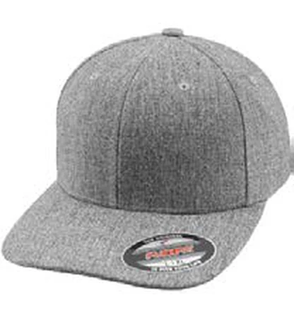 Gorra de poliéster de 6 paneles Flexfit Plain Span Flexfit personalizada con logo