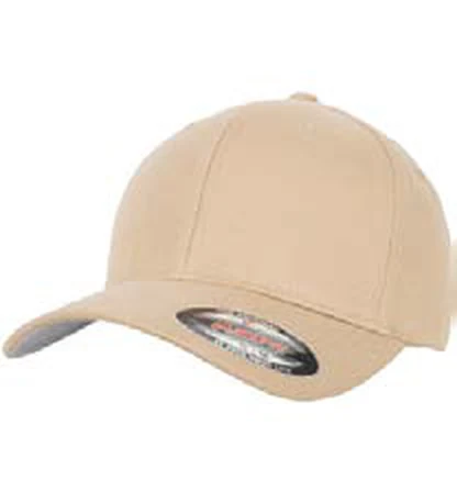 Gorra de algodón de 6 paneles Flexfit Flexfit Brushed Twill personalizada con logo