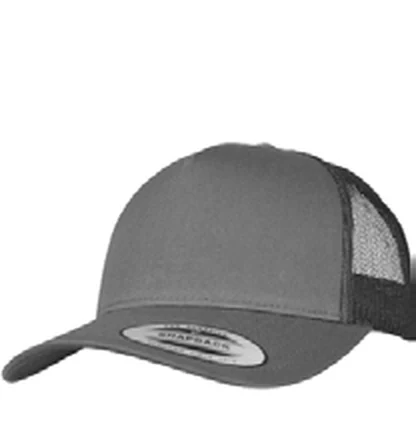 Gorra trucker con rejilla Flexfit 5-Panel Retro Trucker Cap personalizada con logo