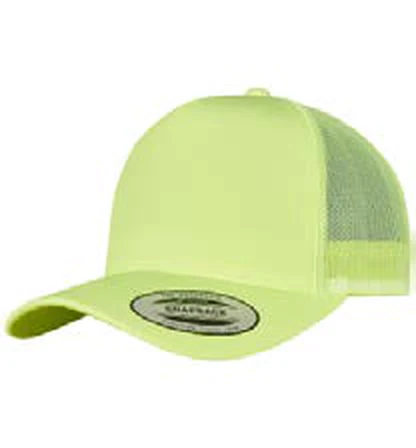 Gorra trucker con rejilla Flexfit Neon Retro Trucker personalizada con logo