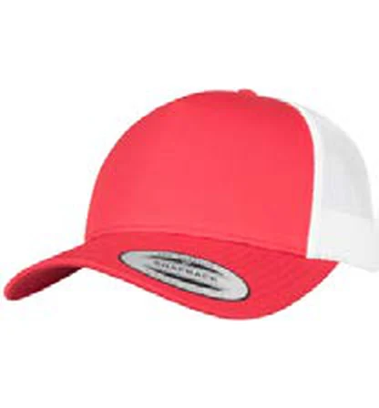 Gorra trucker con rejilla Flexfit 5-Panel Retro Trucker 2-Tone Cap personalizada con logo