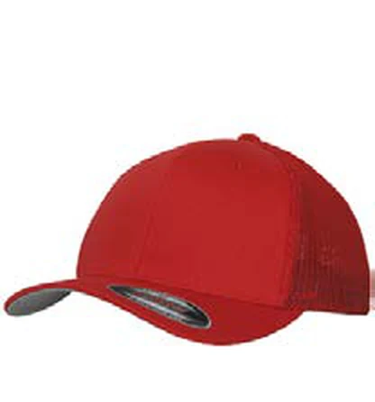 Gorra trucker con rejilla Flexfit Mesh Cotton Twill Trucker Cap personalizada con logo