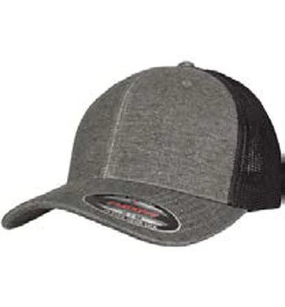 Gorra trucker con rejilla Flexfit Retro Trucker Melange Cap personalizada con logo