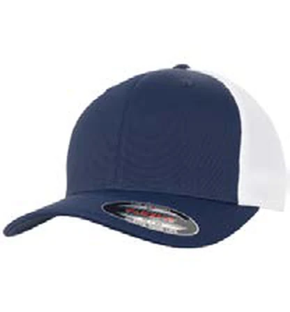 Gorra de poliéster de 6 paneles Flexfit Flexfit Ultrafibre/Airmesh 2-Tone personalizada con logo