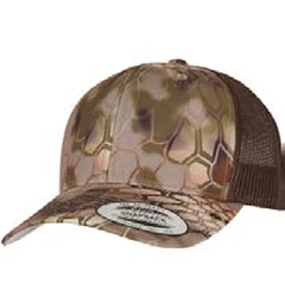 Gorra trucker con rejilla Flexfit Classics® Kryptek® RetroTrucker Cap personalizada con logo