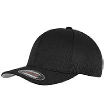 Gorra de poliéster de 6 paneles Flexfit Flexfit Athletic Mesh personalizada con logo