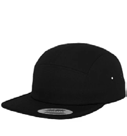 Gorra de algodón de 5 paneles Flexfit Classic Jockey Cap personalizada con logo