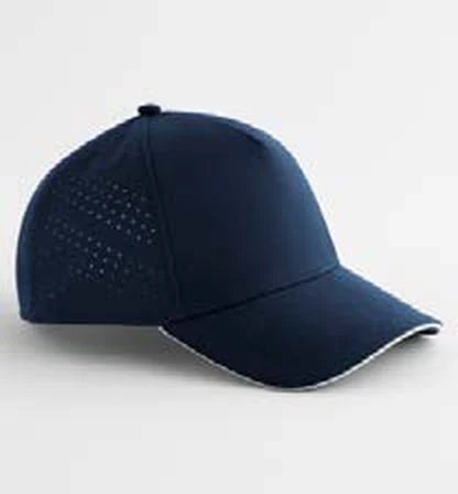 Gorra de poliéster de 5 paneles Beechfield Accelerate Cap personalizada con logo
