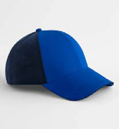 Gorra de poliéster de 6 paneles Beechfield Club Cap personalizada con logo