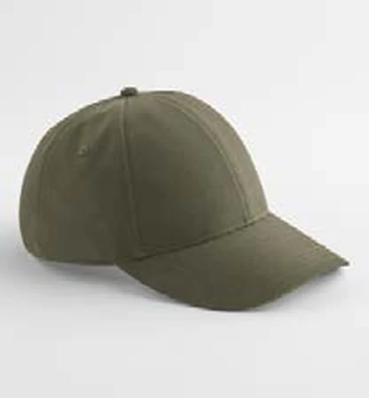 Gorra de poliéster de 6 paneles Beechfield Water Resistant Lifestyle Cap personalizada con logo