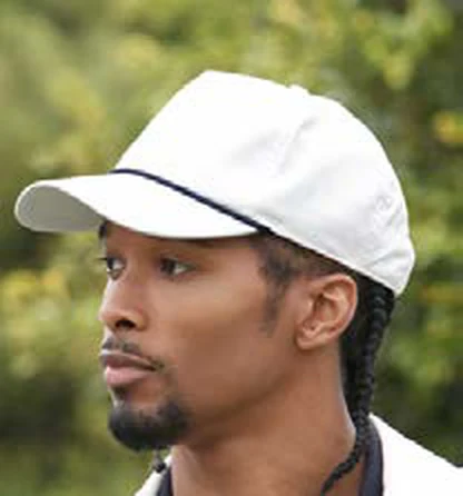 Gorra de poliéster de 5 paneles Beechfield Rope Detail Golf Cap personalizada con logo