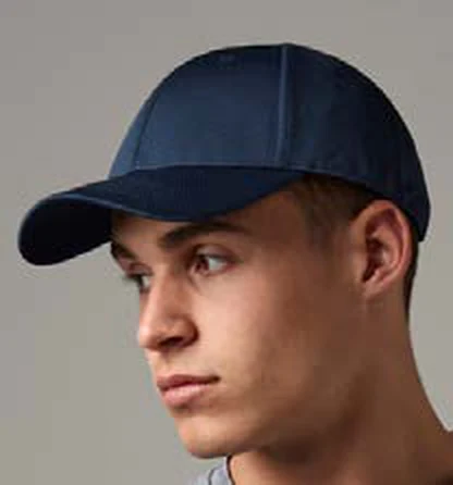Gorra de poliéster de 6 paneles Beechfield Air Mesh 6 Panel Cap personalizada con logo