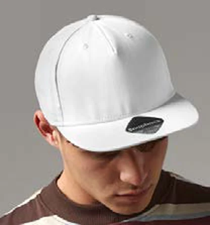 Gorra trucker con rejilla Beechfield 5 Panel Snapback Rapper Cap personalizada con logo