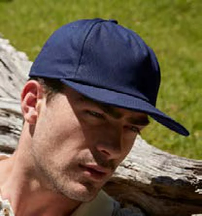 Gorra de algodón de 5 paneles Beechfield Organic Cotton Unstructured 5 Panel Cap personalizada con logo