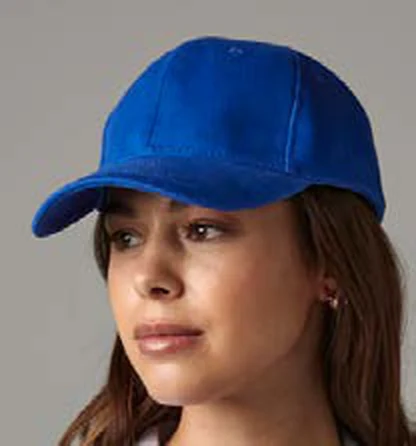Gorra de algodón de 6 paneles Beechfield Pro-Style Heavy Brushed Cotton Cap personalizada con logo