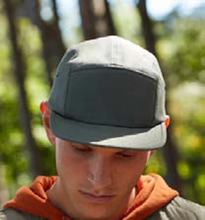 Gorra de algodón de 5 paneles Beechfield Canvas 5 Panel Cap personalizada con logo