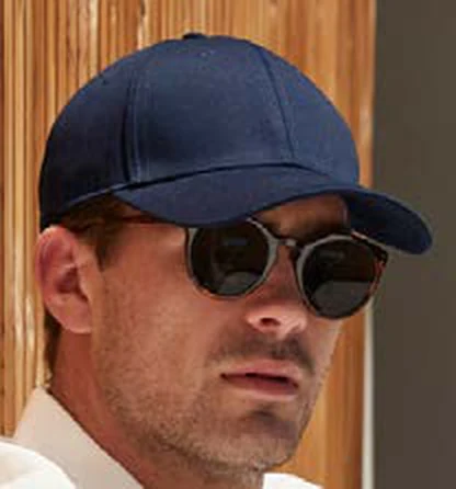 Gorra de algodón de 6 paneles Beechfield EarthAware® Clas. Org. Cotton 6 Panel Cap personalizada con logo