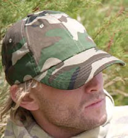 Gorra de algodón de 6 paneles Result Heavy Cotton Drill Cap personalizada con logo
