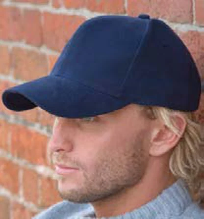 Gorra de algodón de 6 paneles Result Pro-Style Heavy Cotton Cap personalizada con logo