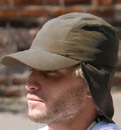Gorra de poliéster de 5 paneles Result Ulti Legionnaire Cap personalizada con logo