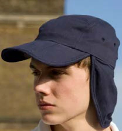 Gorra de algodón de 5 paneles Result Fold Up Legionnaire Cap personalizada con logo