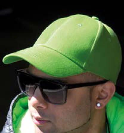 Gorra de poliéster de 5 paneles Result Memphis 6-Panel Low Profile Cap personalizada con logo