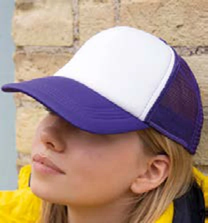 Gorra trucker con rejilla Result Detroit ½ Mesh Truckers Cap personalizada con logo