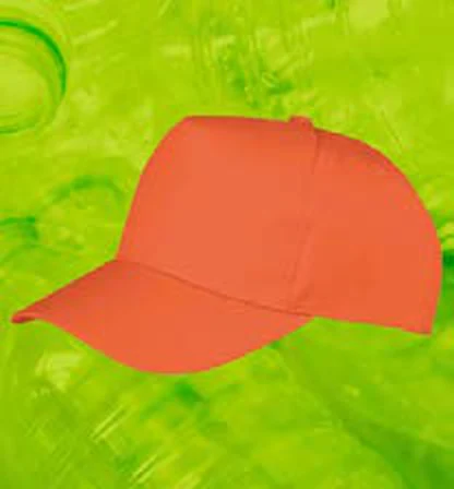 Gorra de poliéster de 5 paneles Result Core Recycled Printers Cap personalizada con logo