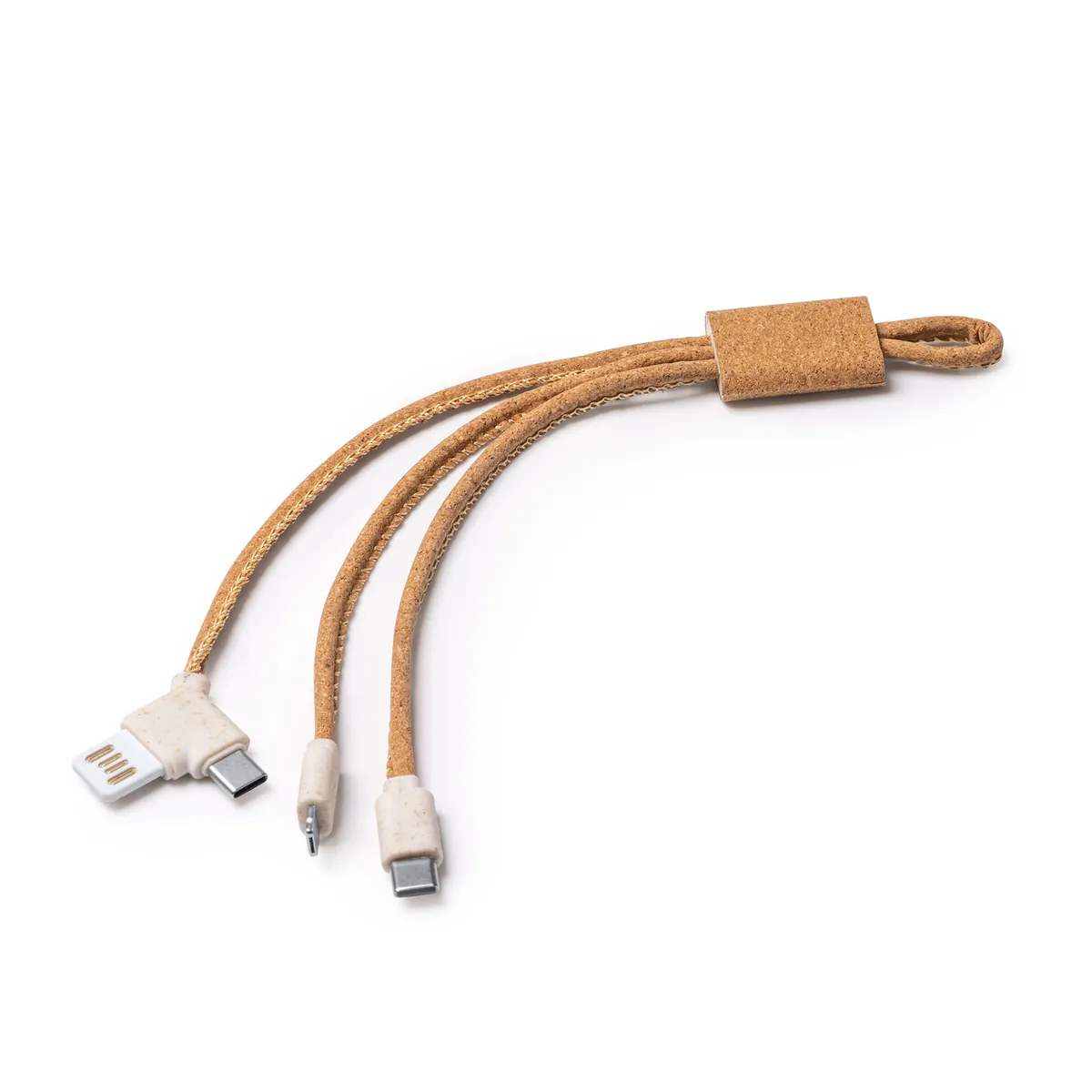 Cable cargador personalizado Sevek con logo
