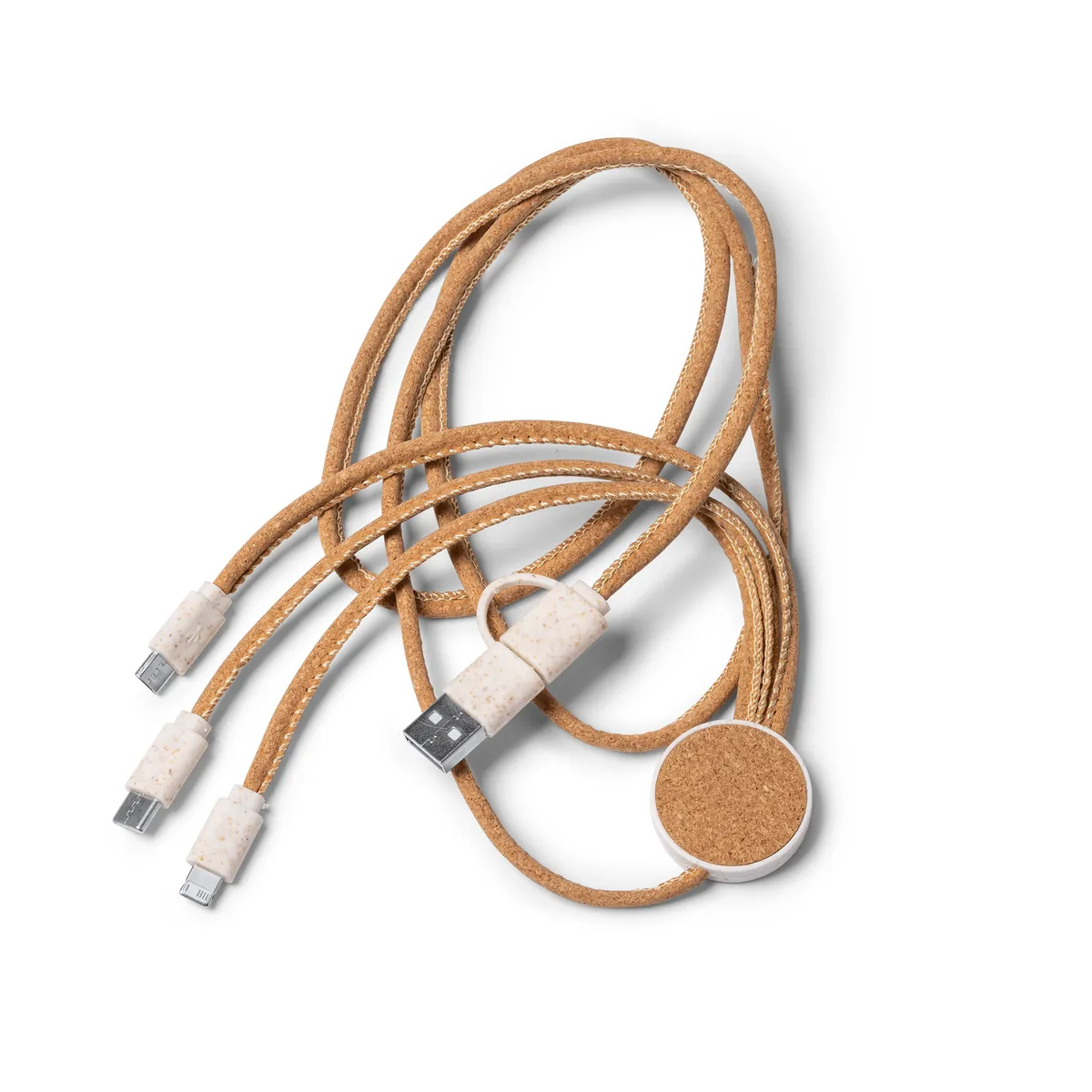 Cable cargador personalizado Metrik con logo - foto 2