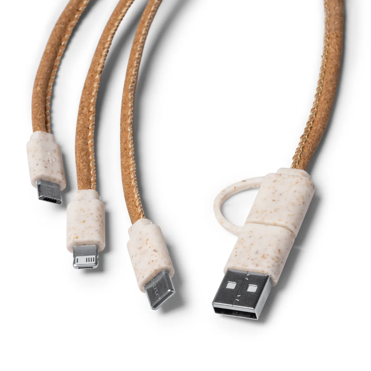 Cable cargador personalizado Metrik con logo - foto 3