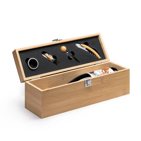 Set de vino personalizado Bordel con logo