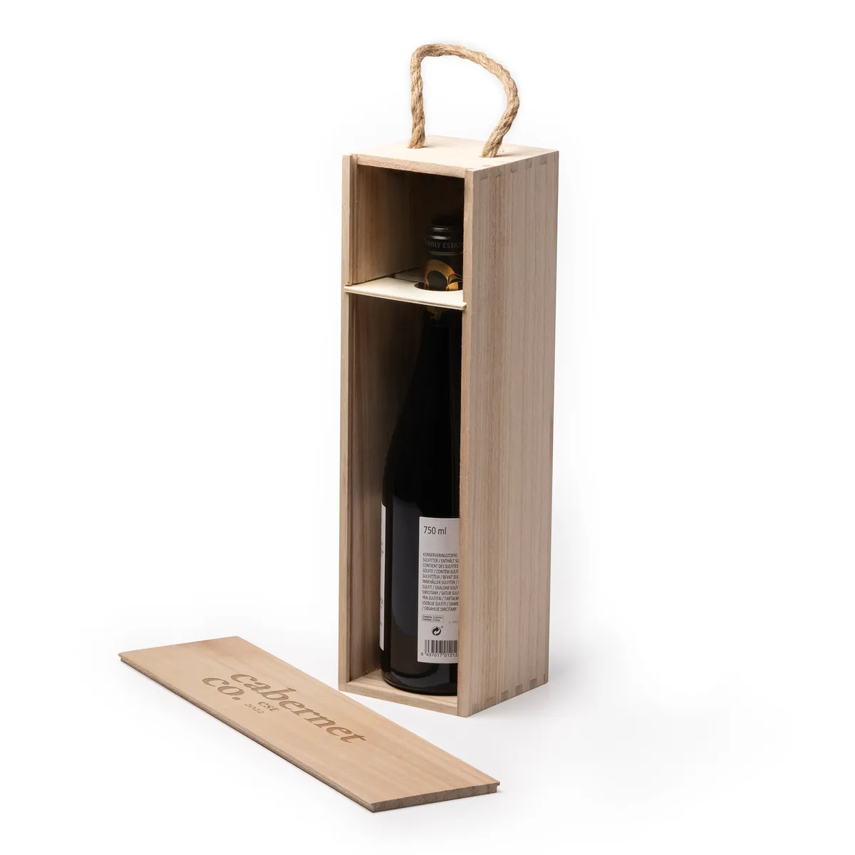 Set de vino personalizado Marne con logo - foto 4