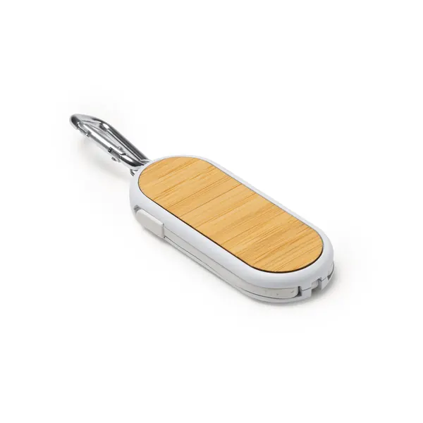 Cable cargador personalizado Dione con logo