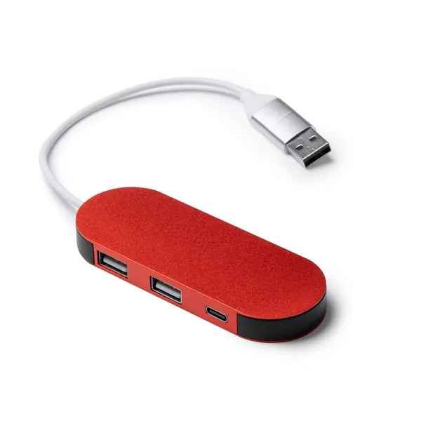 Hub USB personalizado Dorian con logo